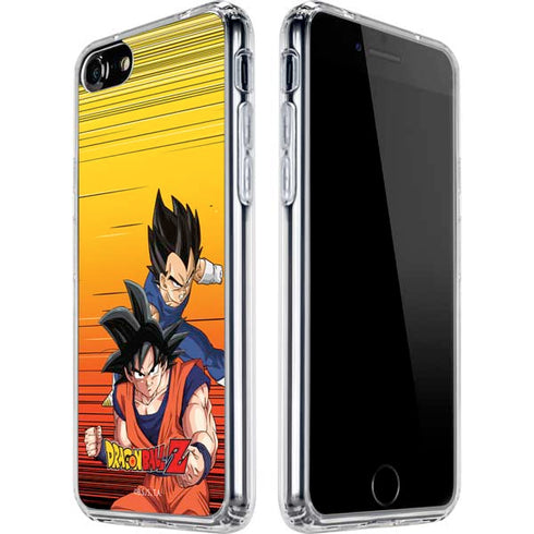 Dragon Ball Z Goku & Vegeta iPhone SE (2nd & 3rd Gen) Clear Case