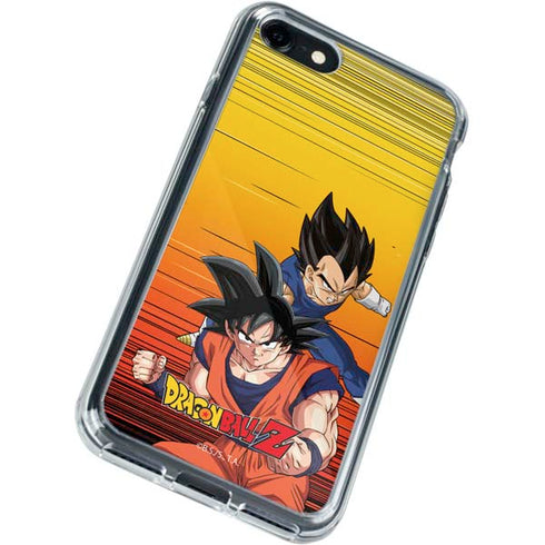 Dragon Ball Z Goku & Vegeta iPhone SE (2nd & 3rd Gen) Clear Case