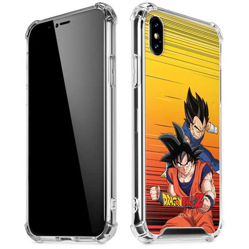 Dragon Ball Z Goku & Vegeta iPhone X/XS Clear Case