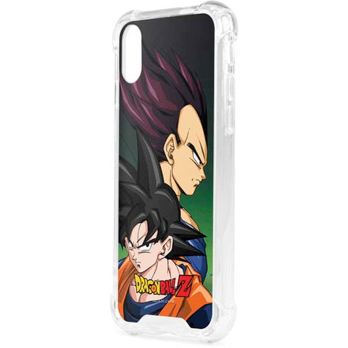 Dragon Ball Z Goku & Vegeta iPhone XS Clear Case