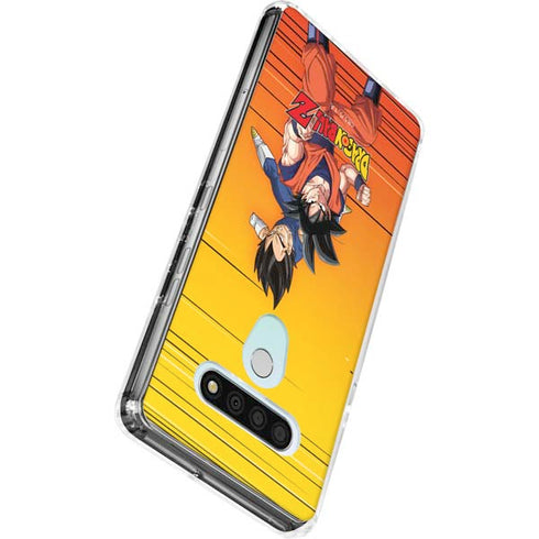 Dragon Ball Z Goku & Vegeta LG Stylo 6 Clear Case