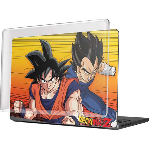 Dragon Ball Z Goku & Vegeta MacBook Pro 14in (2021-24) Case plus Skin
