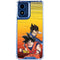 Dragon Ball Z Goku & Vegeta Moto G 5G (2024) Clear Case