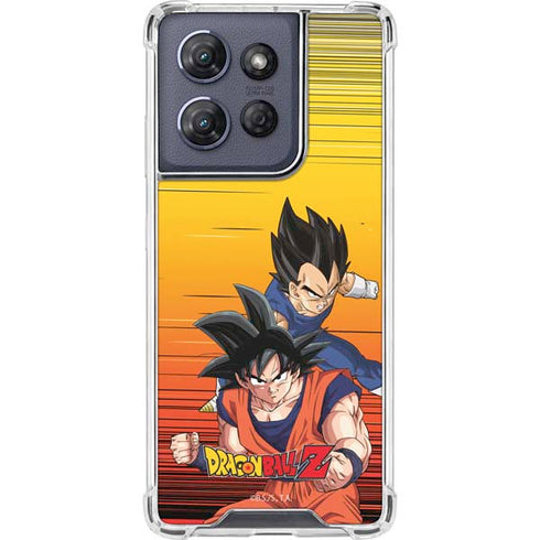 Dragon Ball Z Goku & Vegeta Moto G Power 5G (2025) Clear Case