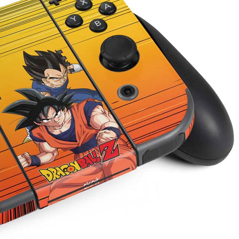 Dragon Ball Z Goku & Vegeta Nintendo Switch Bundle Skin