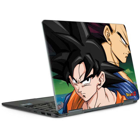 Dragon Ball Z Goku & Vegeta Notebook 9 Pro 13in (2017) Skin