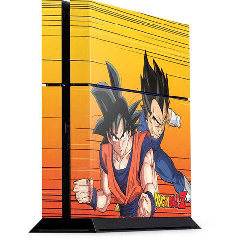 Dragon Ball Z Goku & Vegeta PS4 Console Skin