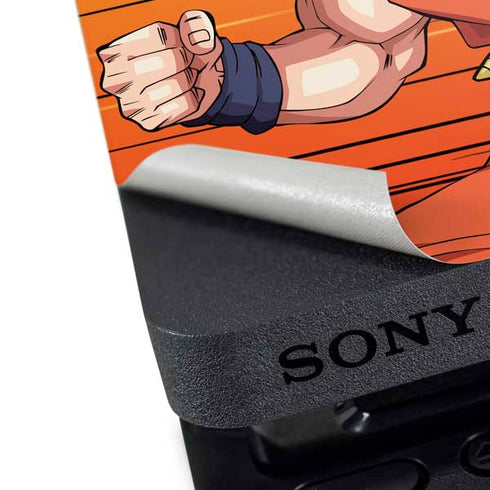 Dragon Ball Z Goku & Vegeta PS4 Slim Skin