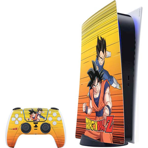 Dragon Ball Z Goku & Vegeta PlayStation PS5 Skins