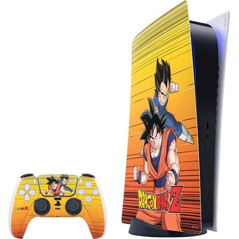 Dragon Ball Z Goku & Vegeta PlayStation PS5 Skins