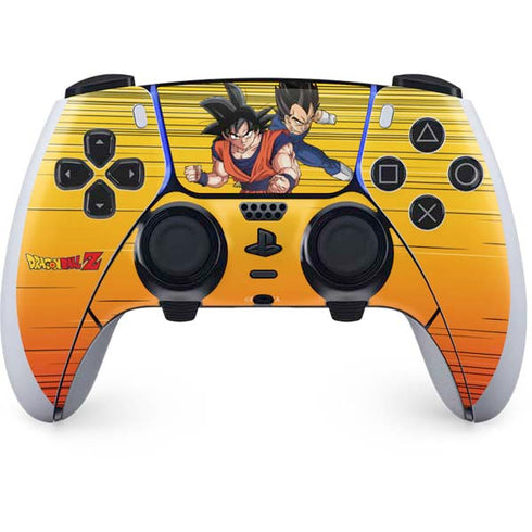 Dragon Ball Z Goku & Vegeta PS5 DualSense Edge Pro Controller Skin