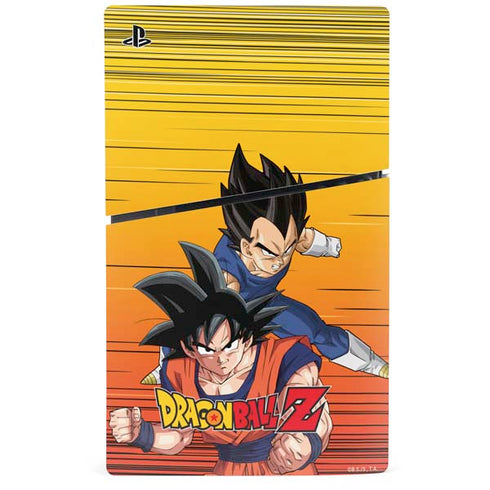 Dragon Ball Z Goku & Vegeta PS5 Slim Disk Bundle Skin
