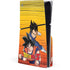 Dragon Ball Z Goku & Vegeta PS5 Slim Disk Console Skin