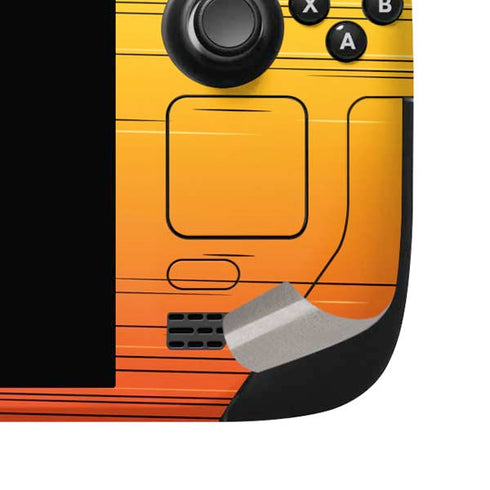 Dragon Ball Z Goku & Vegeta Steam Deck Handheld Gaming Computer OLED Skin