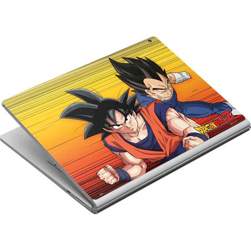 Dragon Ball Z Goku & Vegeta Surface Book Skin