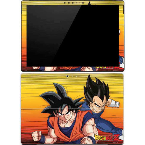Dragon Ball Z Goku & Vegeta Surface Pro 4 Skin
