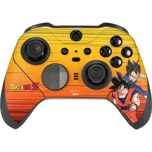 Dragon Ball Z Goku & Vegeta Xbox Elite Wireless Controller Series 2 Skin