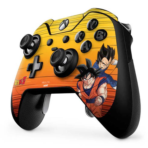 Dragon Ball Z Goku & Vegeta Xbox One Elite Controller Skin