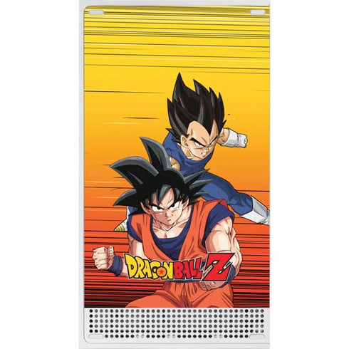 Dragon Ball Z Goku & Vegeta Xbox Series S Console Skin