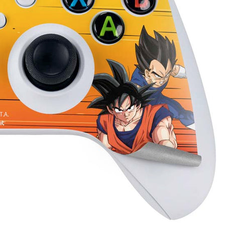 Dragon Ball Z Goku & Vegeta Xbox Series S Controller Skin
