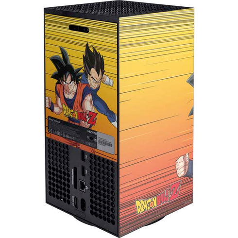 Dragon Ball Z Goku & Vegeta Xbox Series X Console Skin