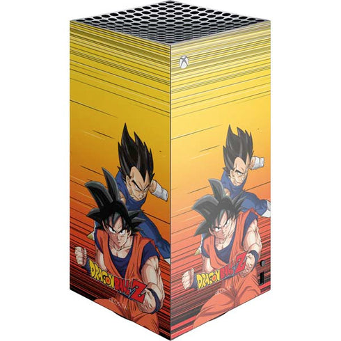 Dragon Ball Z Goku & Vegeta XBox Series X Digital Edition Console Skin