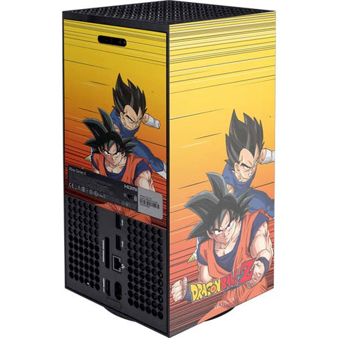 Dragon Ball Z Goku & Vegeta XBox Series X Digital Edition Console Skin