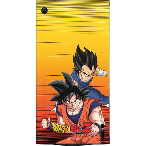 Dragon Ball Z Goku & Vegeta XBox Series X Digital Edition Console Skin