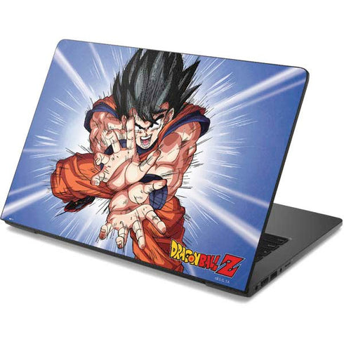 Dragon Ball Z Goku Kamehameha Blast Dell Chromebook Skin
