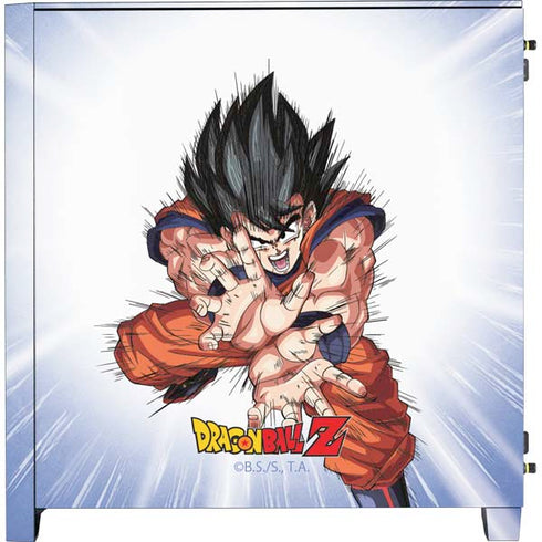 Dragon Ball Z Goku Kamehameha Blast Corsair 4000D Tempered Glass Mid-Tower ATX Case Skin