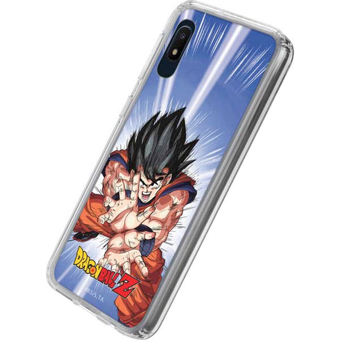 Dragon Ball Z Goku Kamehameha Blast Galaxy A10e Clear Case
