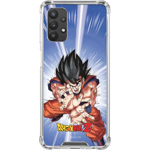 Dragon Ball Z Goku Kamehameha Blast Galaxy A32 5G Clear Case