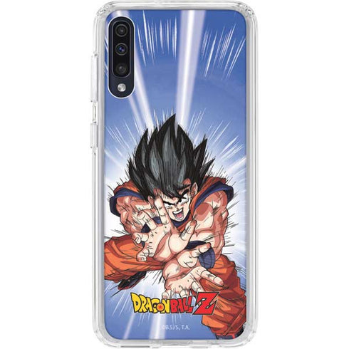 Dragon Ball Z Goku Kamehameha Blast Galaxy A50 Clear Case