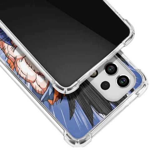 Dragon Ball Z Goku Kamehameha Blast Galaxy A53 5G Clear Case