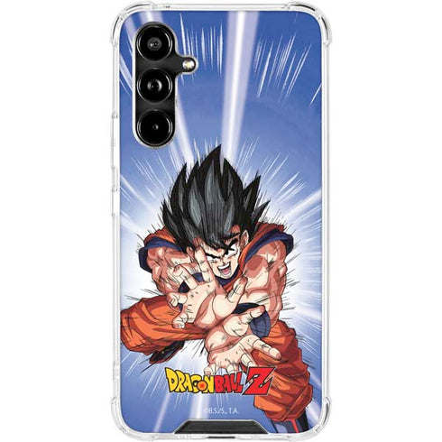 Dragon Ball Z Goku Kamehameha Blast Galaxy A54 5G Clear Case