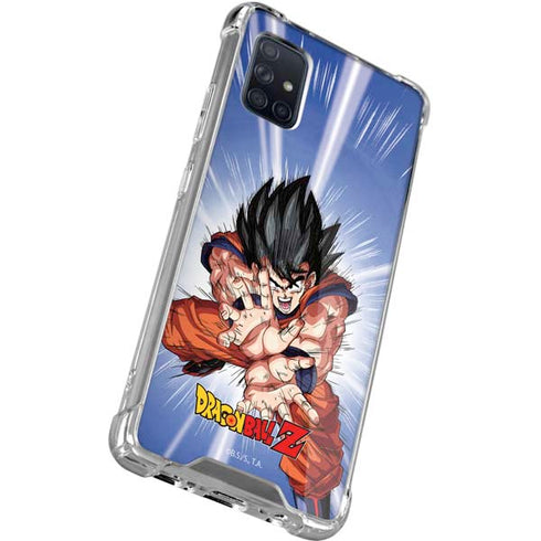 Dragon Ball Z Goku Kamehameha Blast Galaxy A71 5G Clear Case