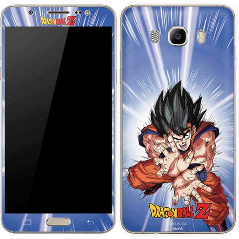 Dragon Ball Z Goku Kamehameha Blast Galaxy J7 Skin