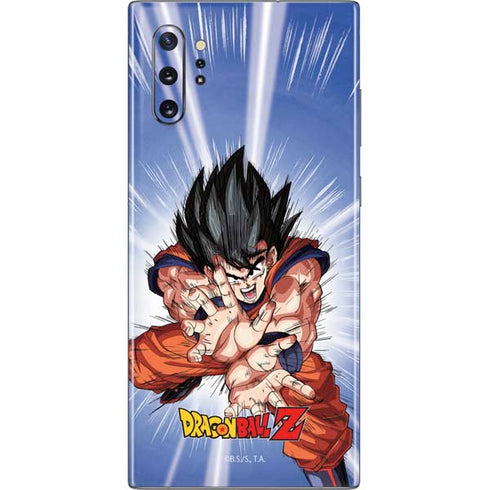 Dragon Ball Z Goku Kamehameha Blast Galaxy Note 10 Plus Skin