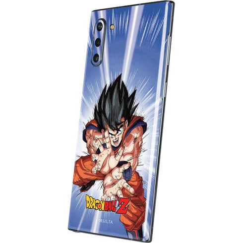 Dragon Ball Z Goku Kamehameha Blast Galaxy Note 10 Skin