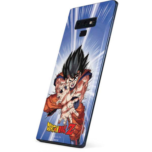 Dragon Ball Z Goku Kamehameha Blast Galaxy Note 9 Skin
