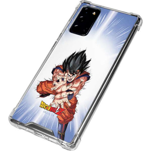 Dragon Ball Z Goku Kamehameha Blast Galaxy Note20 5G Clear Case