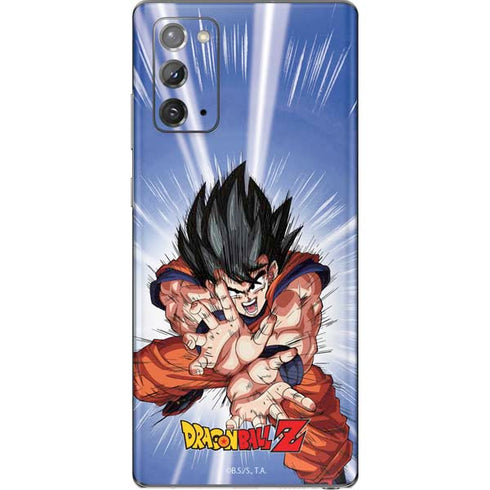 Dragon Ball Z Goku Kamehameha Blast Galaxy Note20 5G Skin