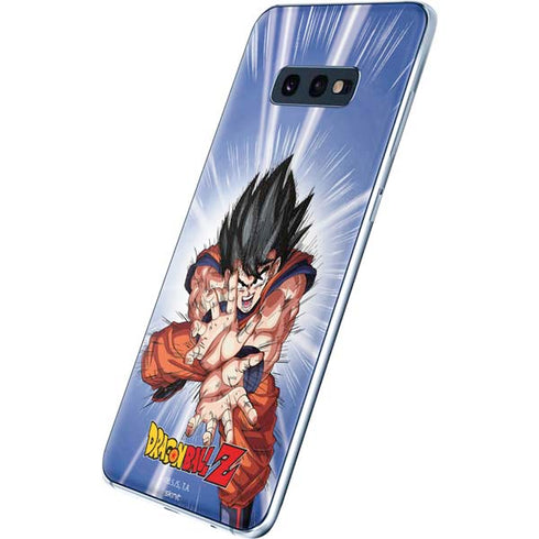 Dragon Ball Z Goku Kamehameha Blast Galaxy S10e Skin