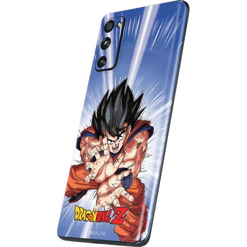 Dragon Ball Z Goku Kamehameha Blast Galaxy S20 Fan Edition Skin