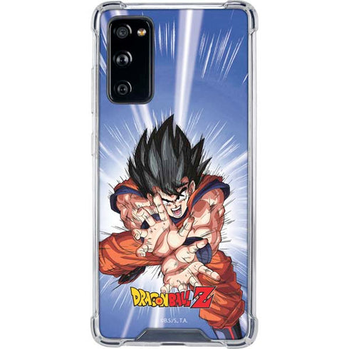 Dragon Ball Z Goku Kamehameha Blast Galaxy S20 FE Clear Case