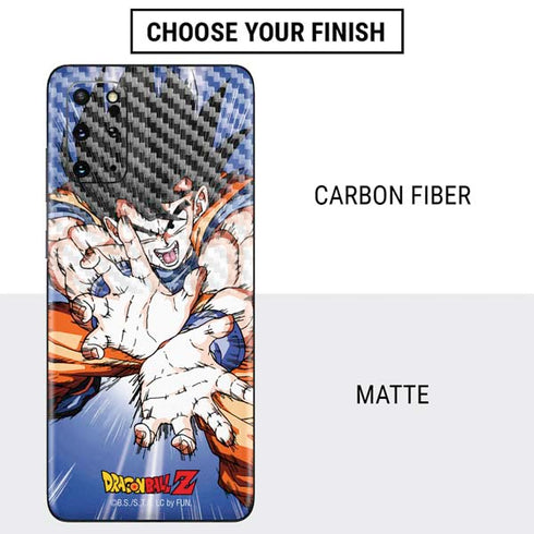 Dragon Ball Z Goku Kamehameha Blast Galaxy S20 Plus Skin