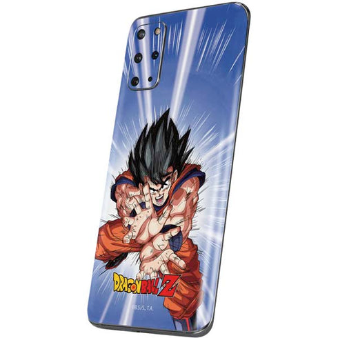 Dragon Ball Z Goku Kamehameha Blast Galaxy S20 Plus Skin