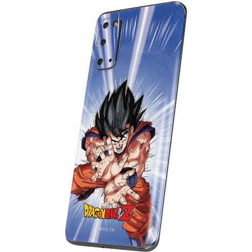 Dragon Ball Z Goku Kamehameha Blast Galaxy S20 Skin