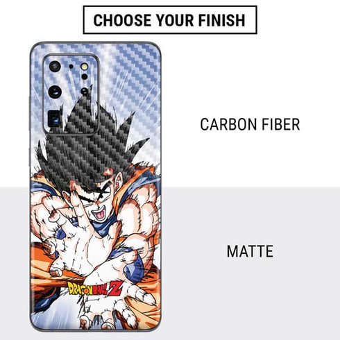 Dragon Ball Z Goku Kamehameha Blast Galaxy S20 Ultra 5G Skin