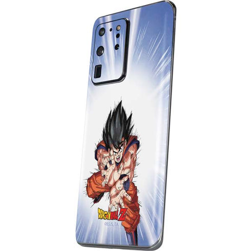 Dragon Ball Z Goku Kamehameha Blast Galaxy S20 Ultra 5G Skin